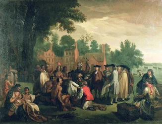 Penns Vertrag mit den Indianern